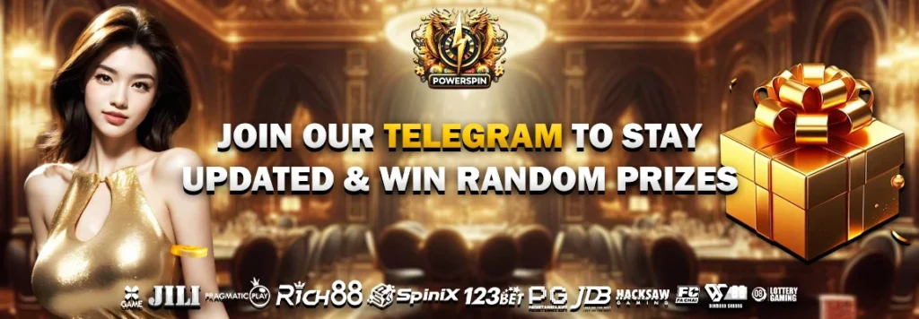 Join Now - POWER SPIN 777 Casino Official Telegram Group & Claim Rewards!